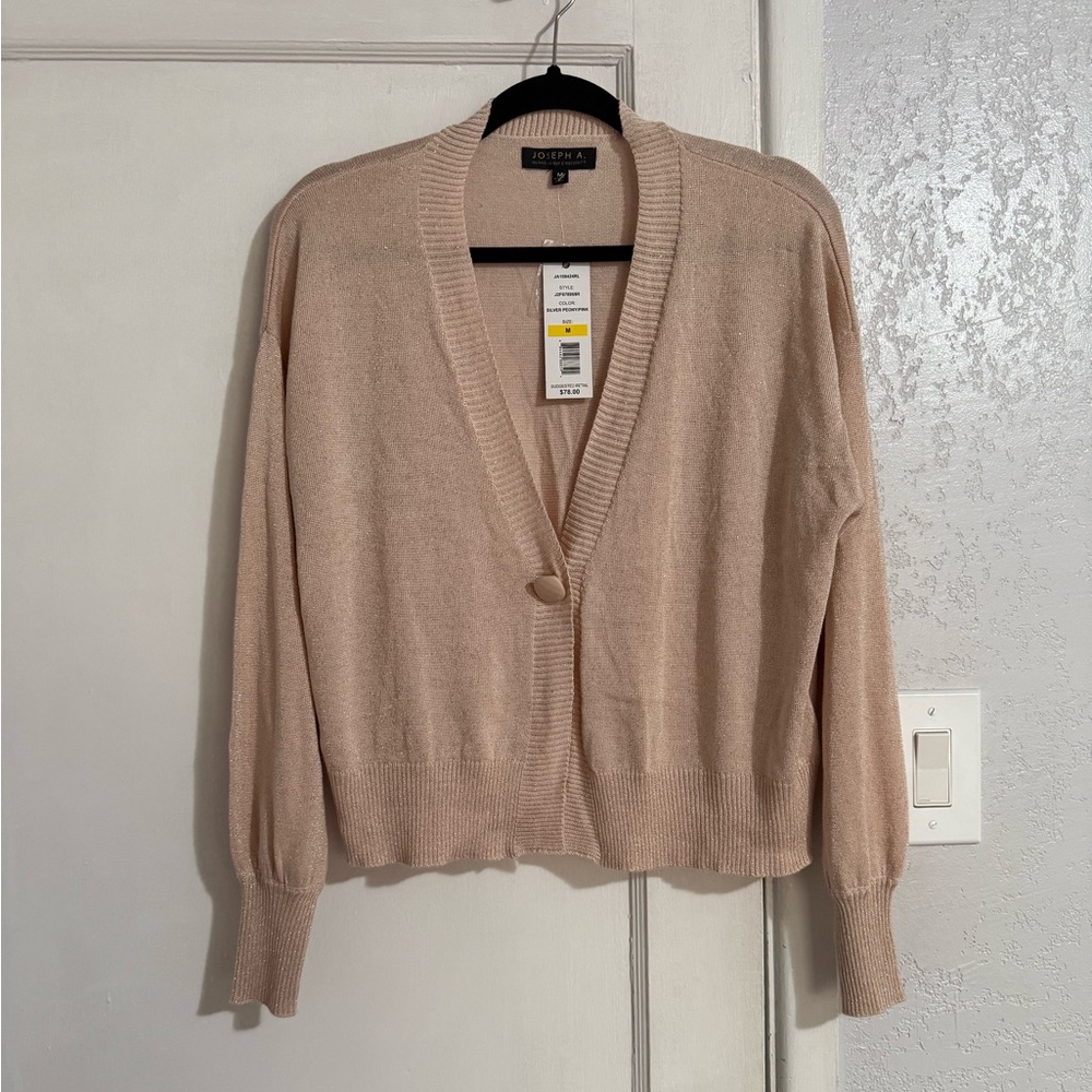 Pink Shimmery Cardigan